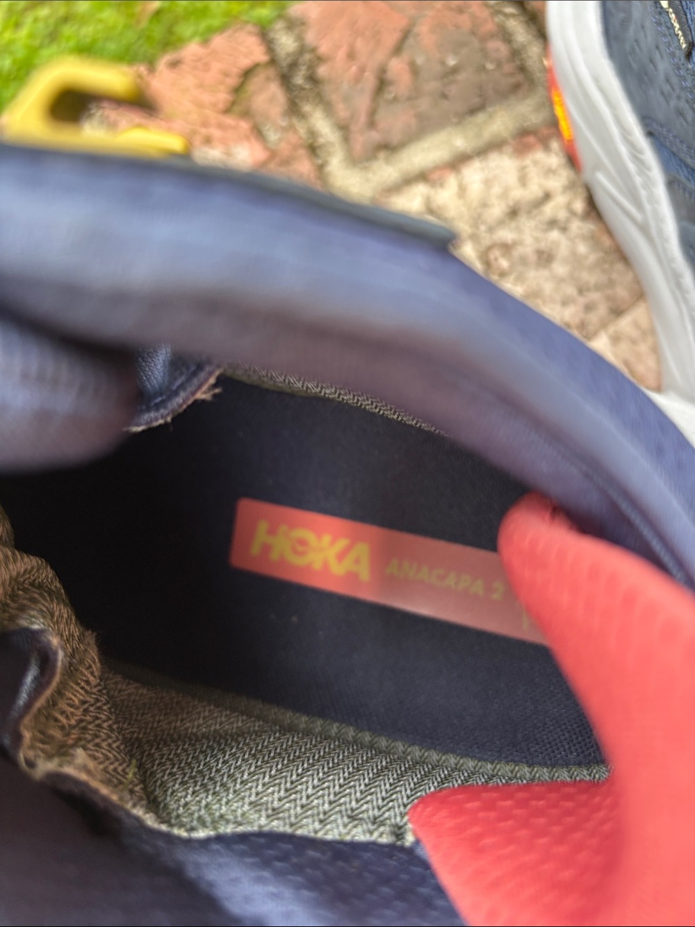 Hoka Navy Anacapa 2 Gortex Shoe - Picture 4 of 9